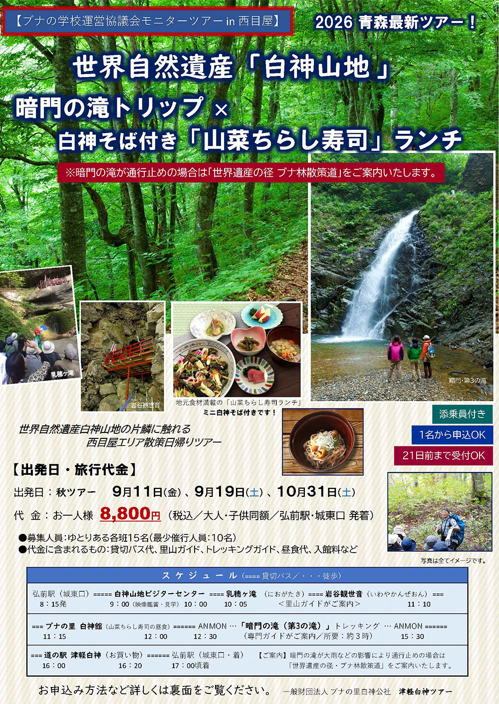 ツアーチラシ